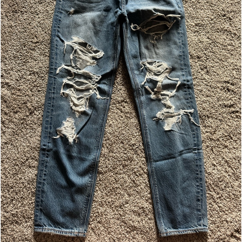 American Eagle distressed skinny jeans